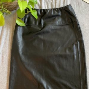 Wilfred Free Vegan Leather Aritzia Skirt
